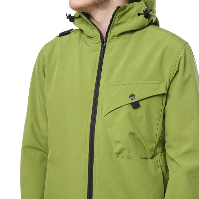 hooded soft shell