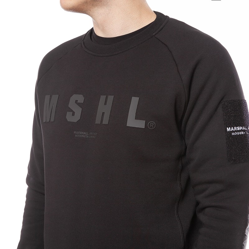 marshall artist sweatshirt black