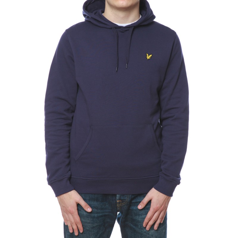 lyle and scott pullover hoodie navy