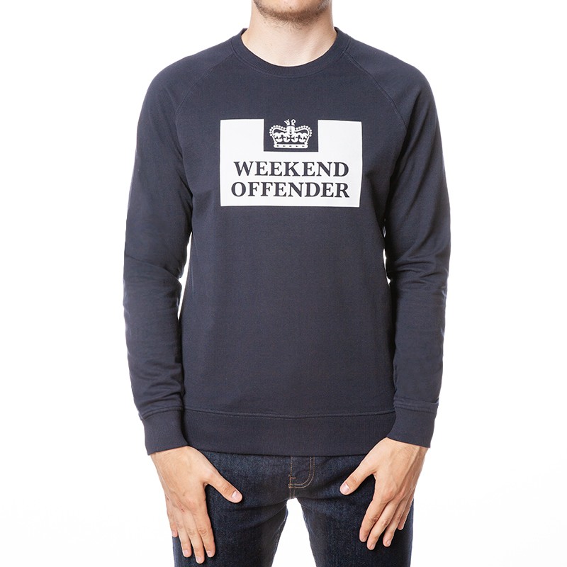 Толстовка Weekend Offender Penitentiary Classic Navy.