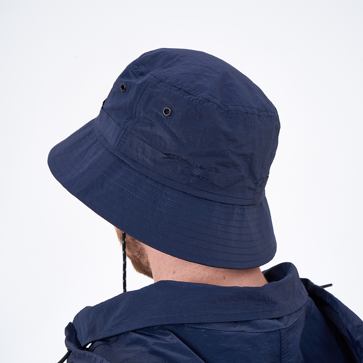 Dark blue store bucket hat